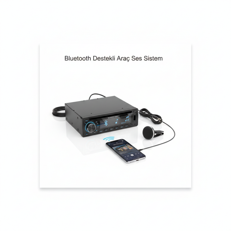 Bluetooth Destekli Araç Ses Sistemi