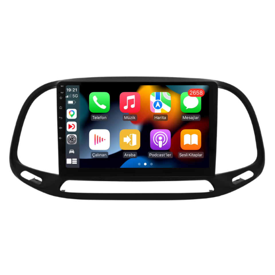 Fiat Doblo D4 Android Multimedya Sistemi 6 GB RAM / 128 GB Hafıza / 8 Çekirdek