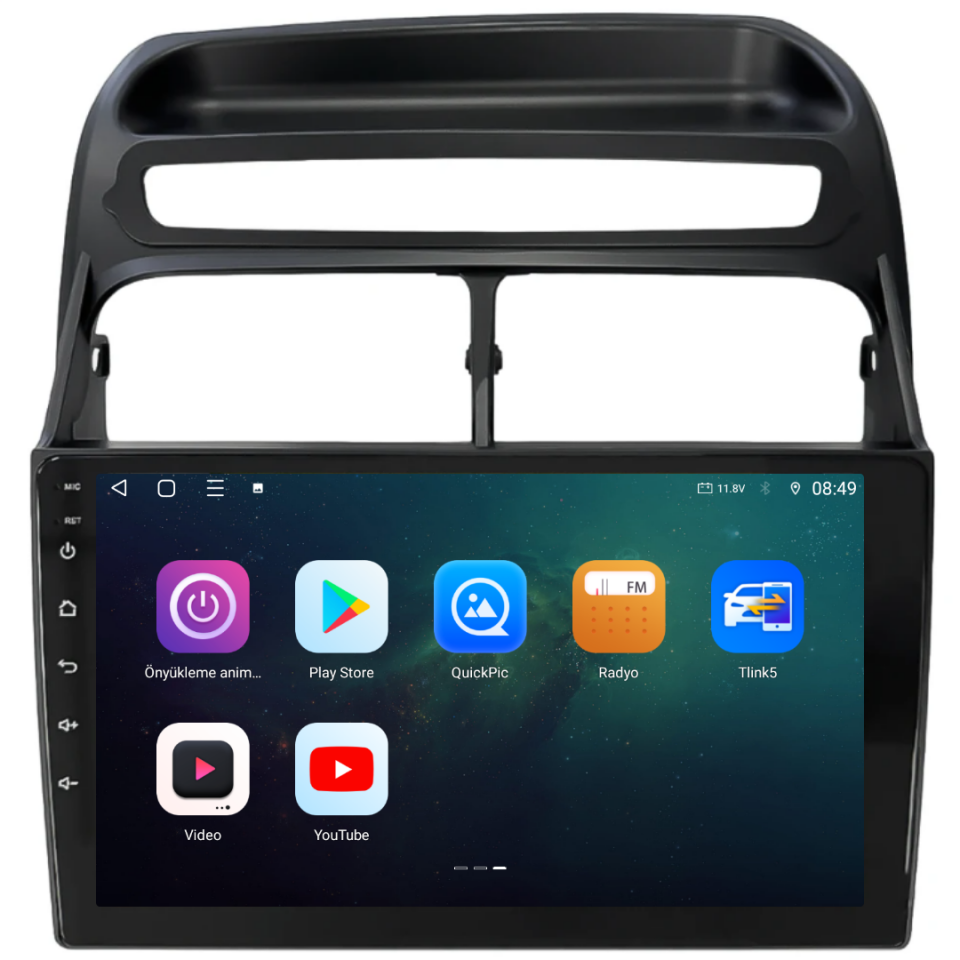 Fiat Linea Android Multimedya Sistemi 6 GB RAM / 128 GB Hafıza / 8 Çekirdek