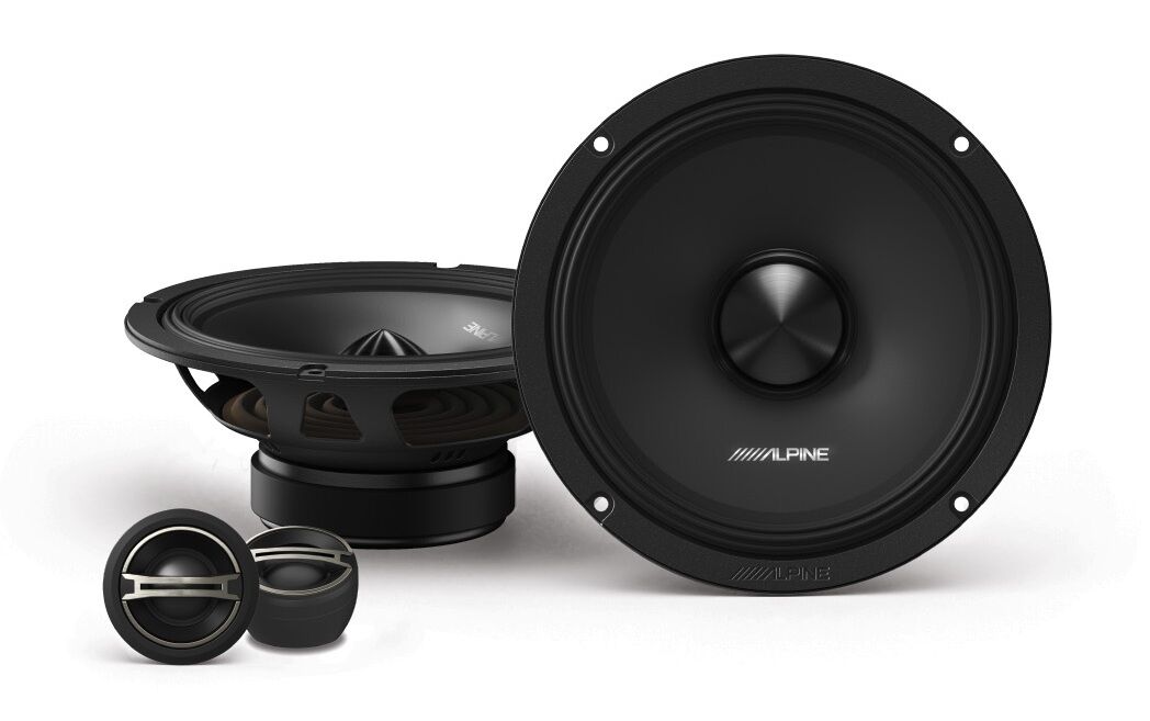 Alpine DM-65C 2 Yollu Komponent Hoparlör