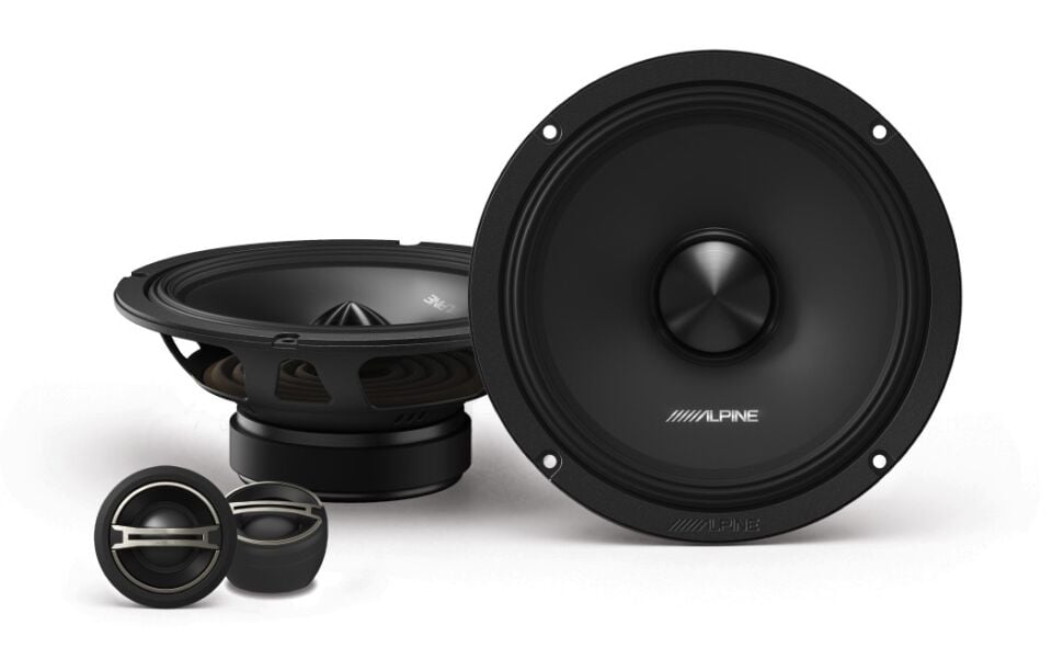 Alpine DM-65C 2 Yollu Komponent Hoparlör