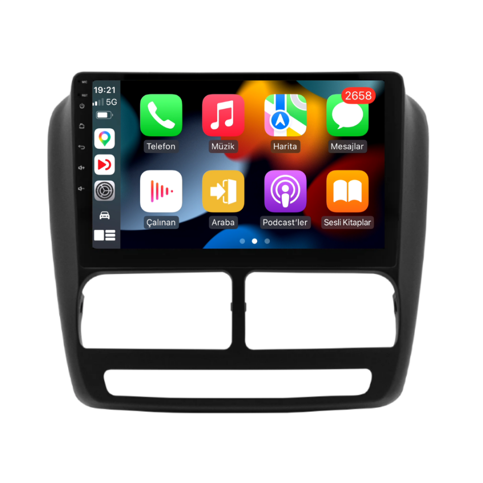 Fiat Doblo D3 Android Multimedya Sistemi  6 GB RAM / 128 GB Hafıza / 8 Çekirdek