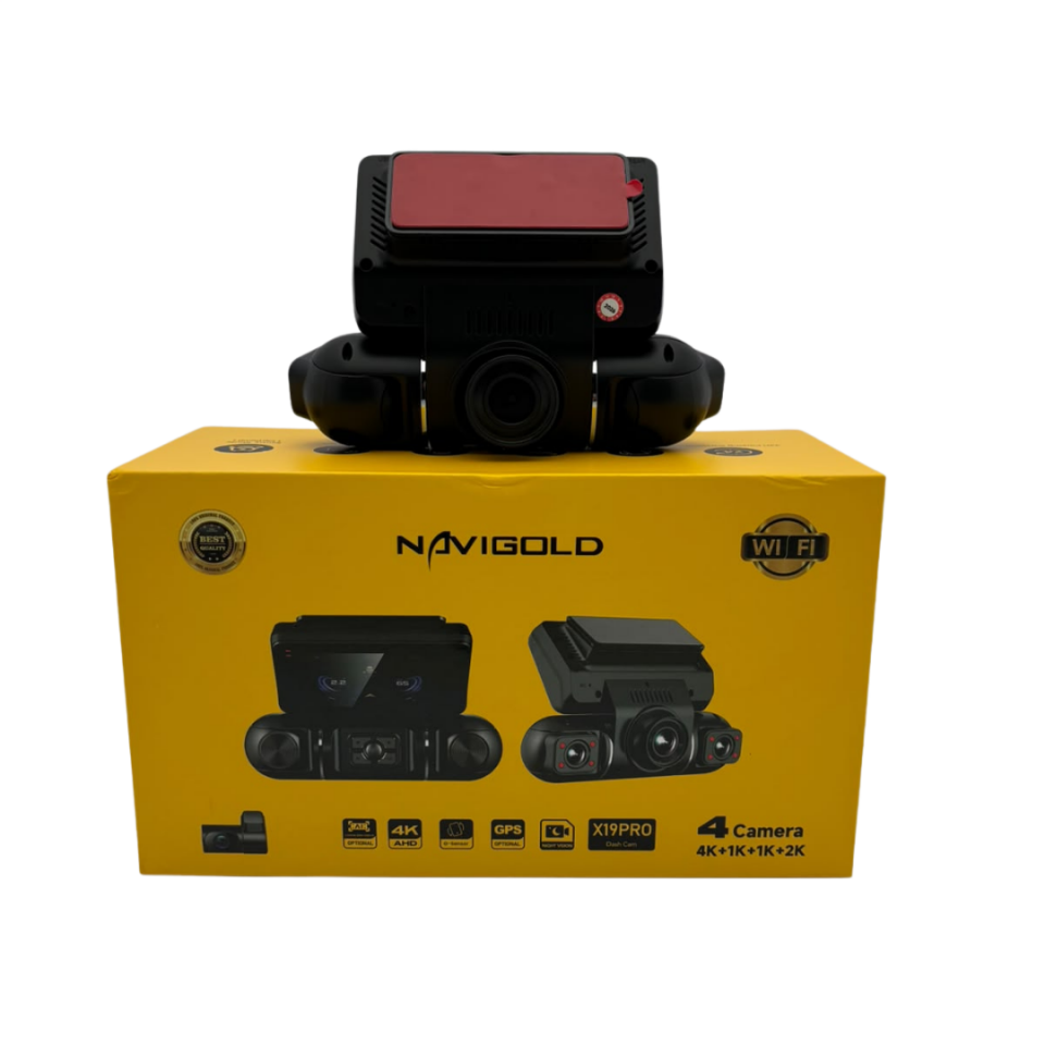 Navigold X19 PRO 4 Kameralı 4K Araç Kayıt Kamerası