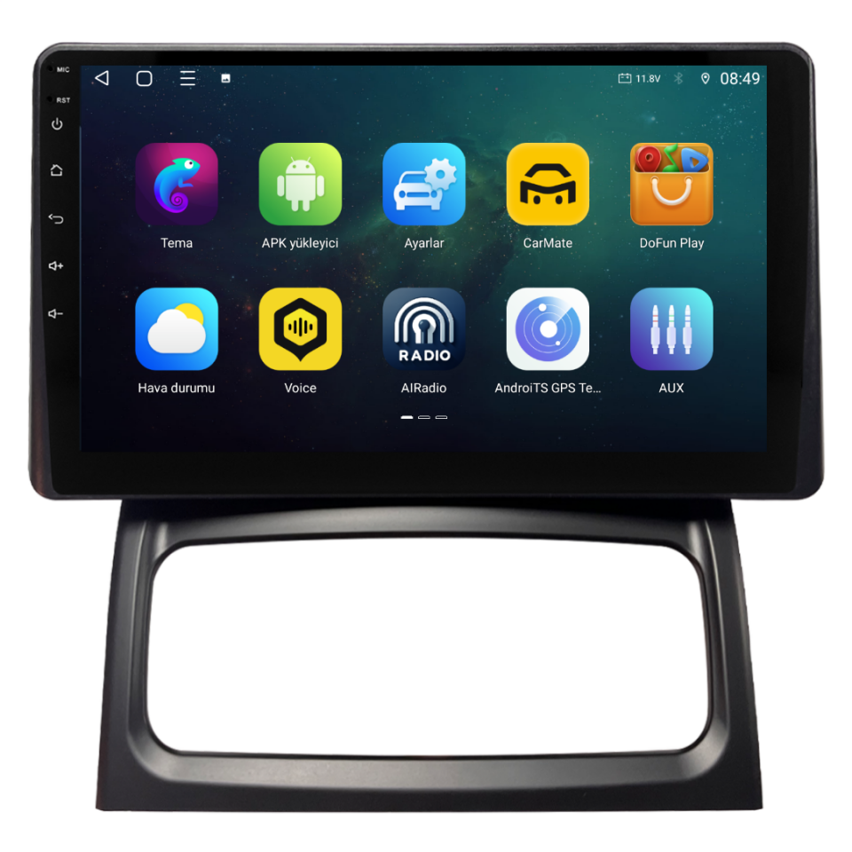 Renault Clio  Android Multimedya Sistemi 6 GB RAM / 128 GB Hafıza / 8 Çekirdek