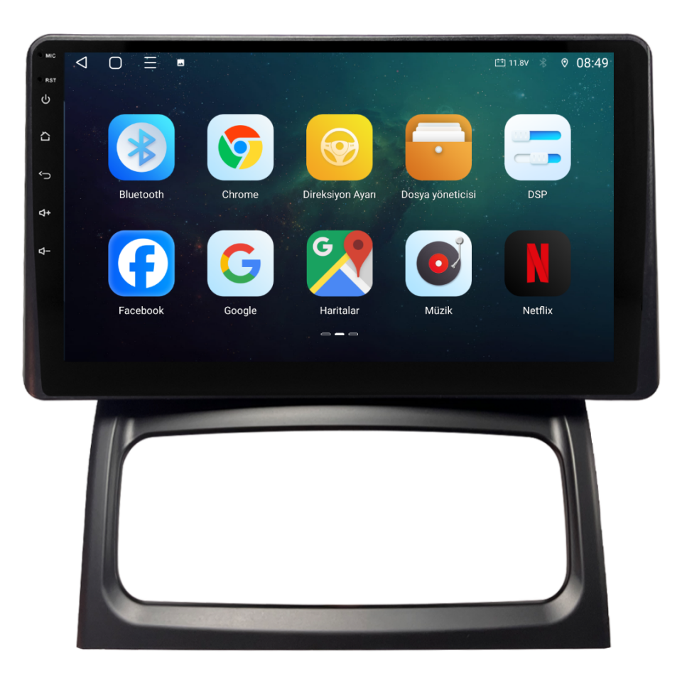 Renault Clio  Android Multimedya Sistemi 6 GB RAM / 128 GB Hafıza / 8 Çekirdek