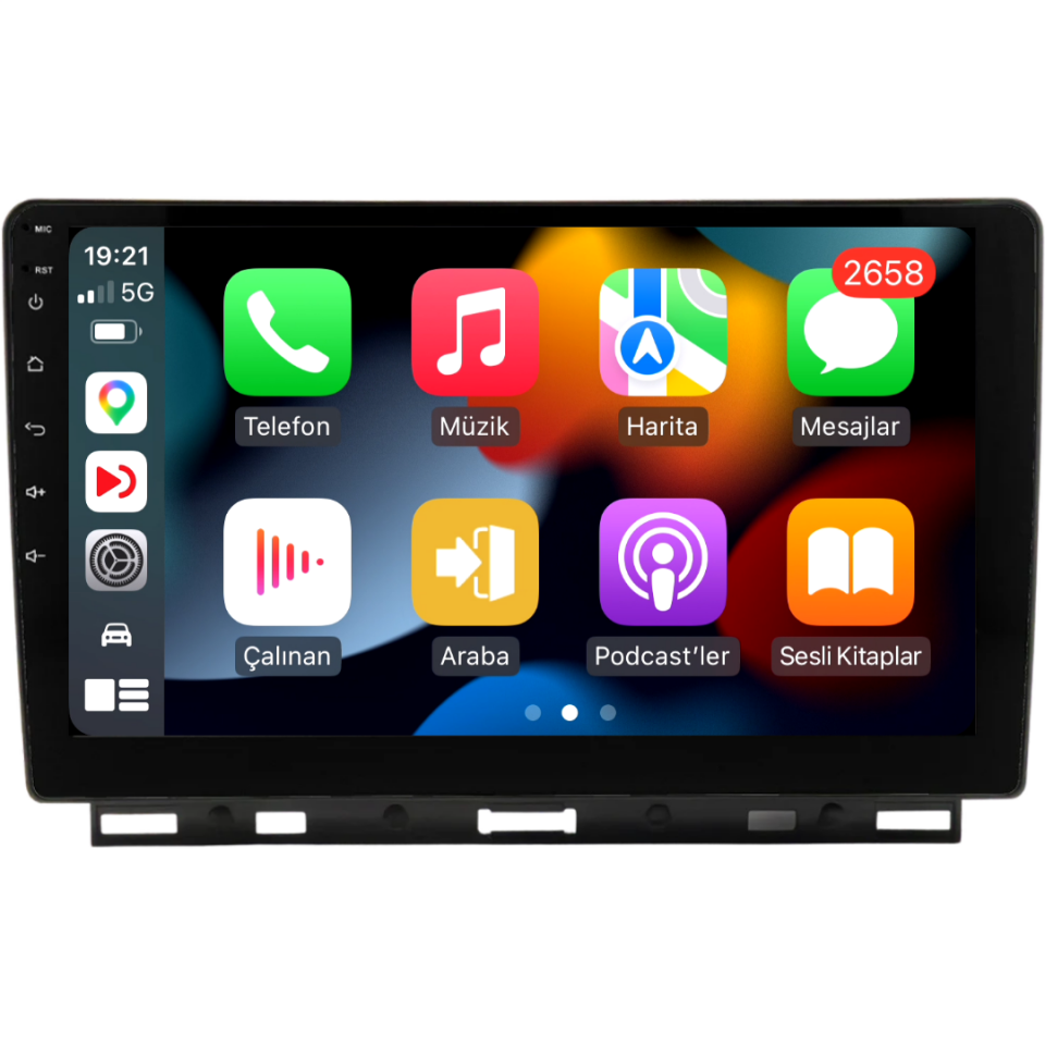 Renault Clio 5 Android Multimedya Sistemi 6 GB RAM / 128 GB Hafıza / 8 Çekirdek