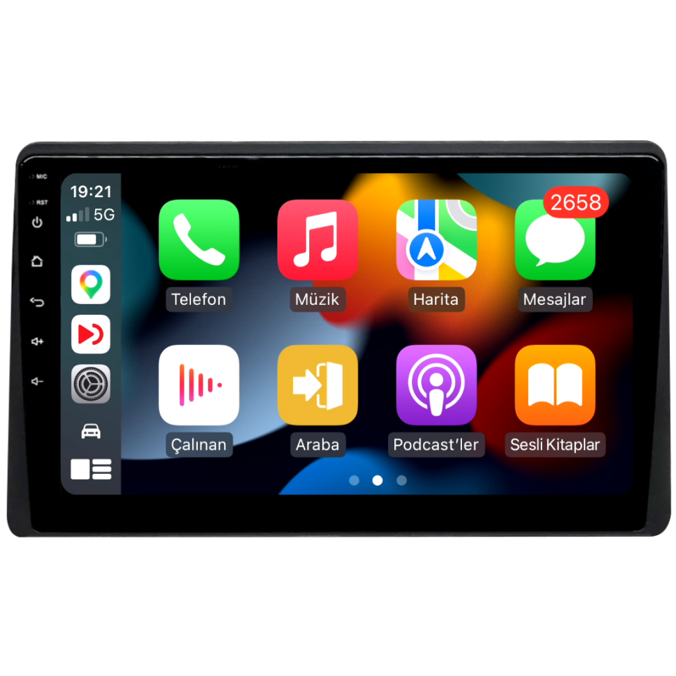 Renault Express Android Multimedya Sistemi 6 GB RAM / 128 GB Hafıza / 8 Çekirdek