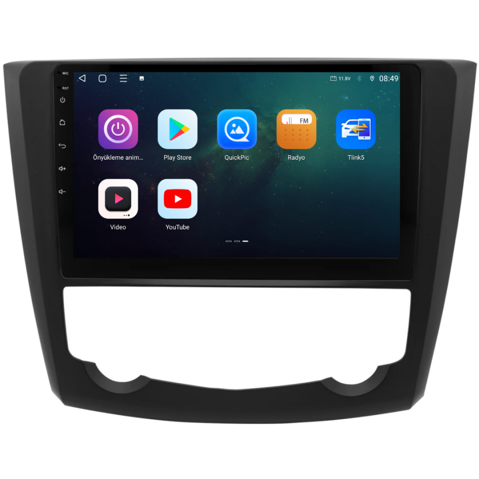 Renault Kadjar Android Multimedya Sistemi 6 GB RAM / 128 GB Hafıza / 8 Çekirdek