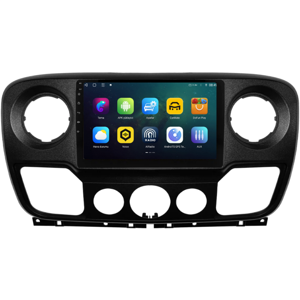 Renault Master 3 Android Multimedya Sistemi 6 GB RAM / 128 GB Hafıza / 8 Çekirdek