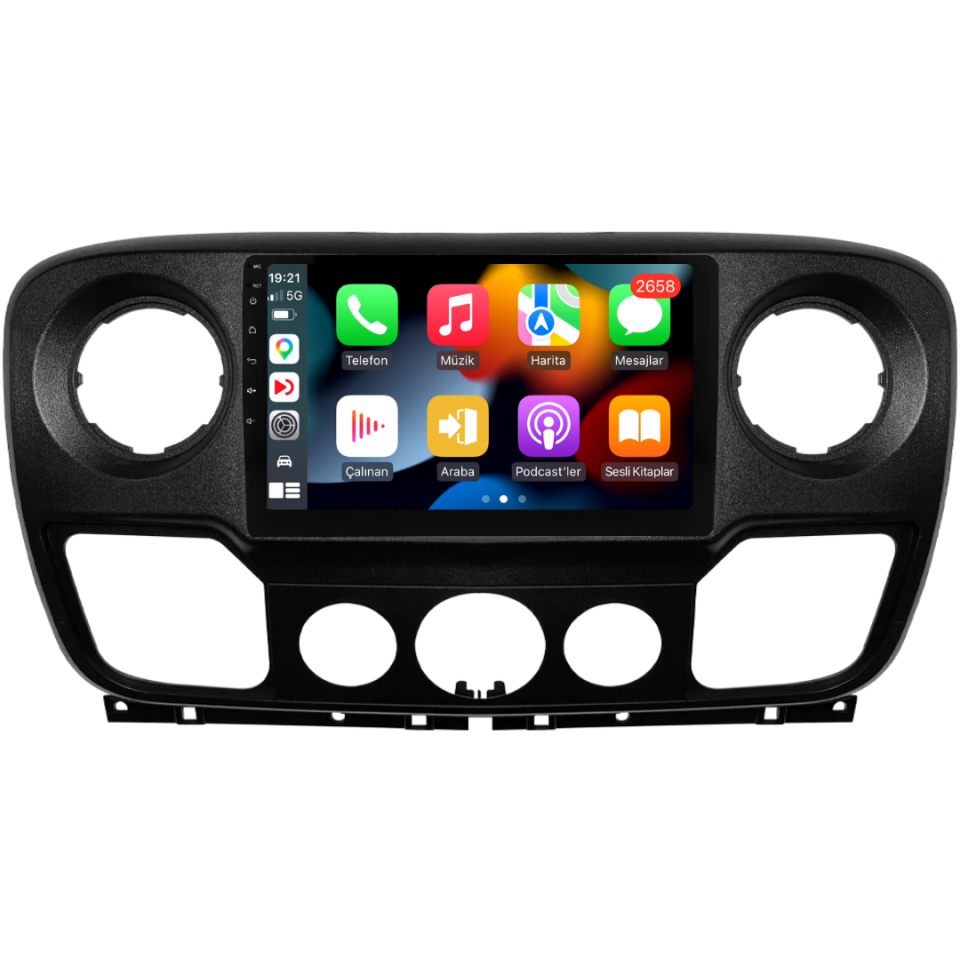 Renault Master 3 Android Multimedya Sistemi 6 GB RAM / 128 GB Hafıza / 8 Çekirdek