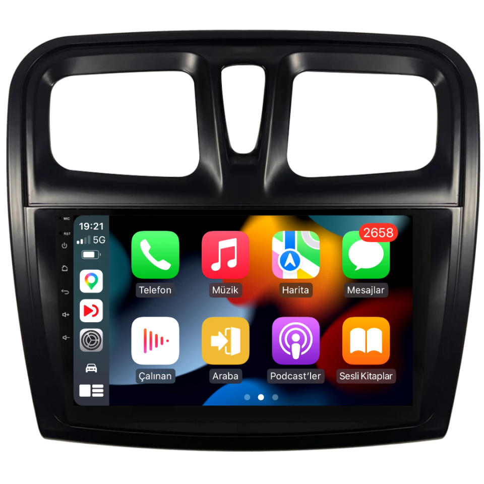 Renault Symbol Android Multimedya Sistemi 6 GB RAM / 128 GB Hafıza / 8 Çekirdek