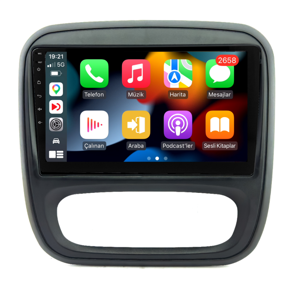 Renault Trafic  Android Multimedya Sistemi 6 GB RAM / 128 GB Hafıza / 8 Çekirdek