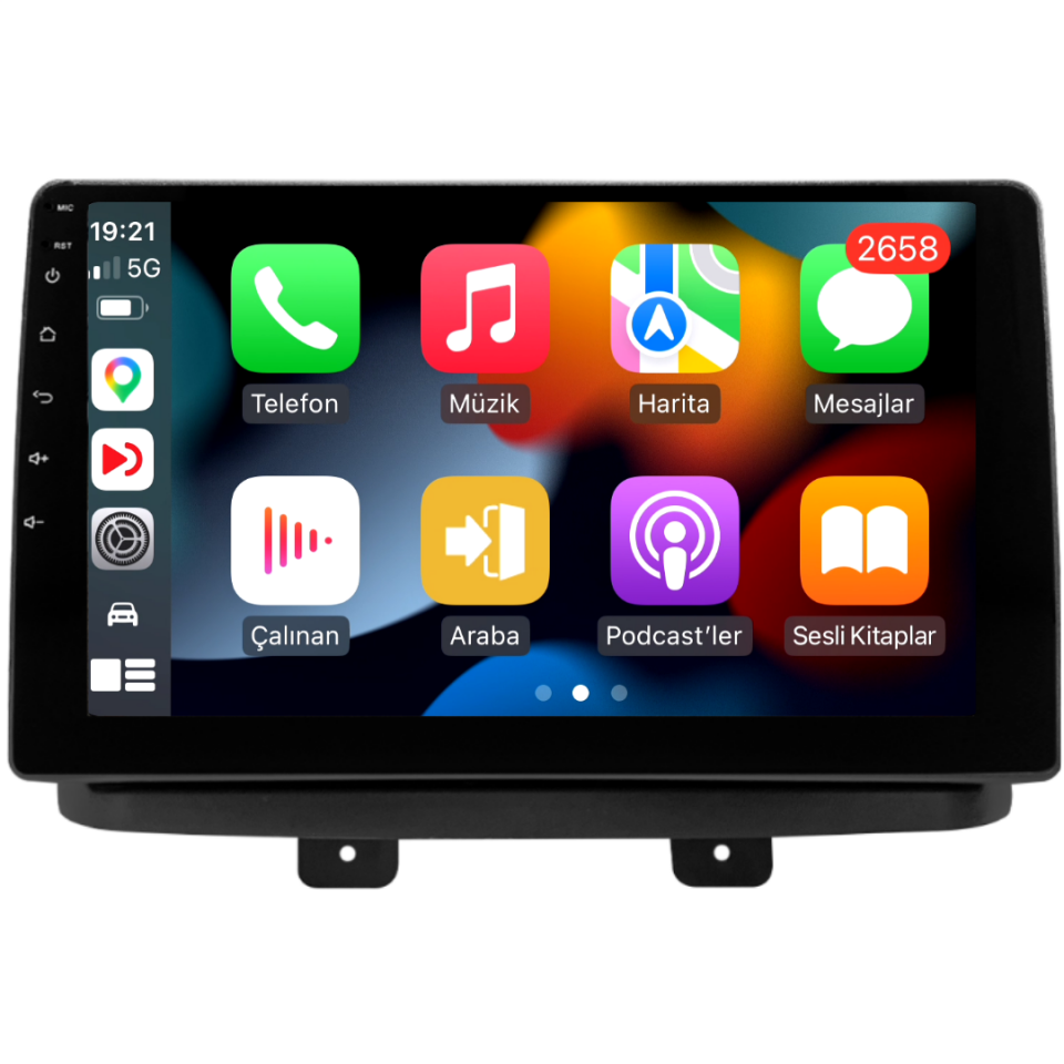 Fiat Doblo D 1-2 Android Multimedya Sistemi 6 GB RAM / 128 GB Hafıza / 8 Çekirdek