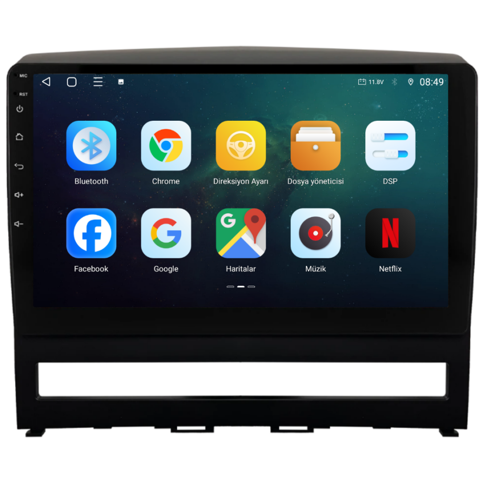 Fiat Albea Android Multimedya Sistemi 6 GB RAM / 128 GB Hafıza / 8 Çekirdek