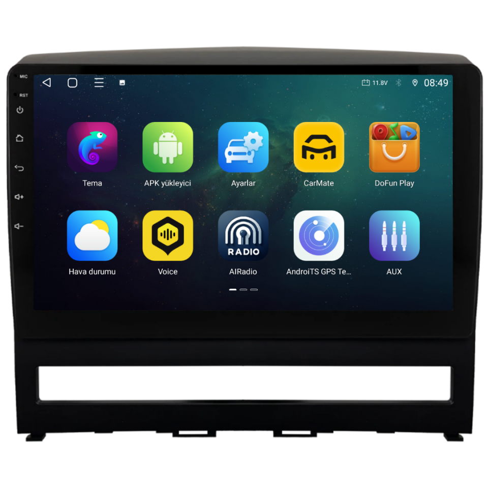 Fiat Albea Android Multimedya Sistemi 6 GB RAM / 128 GB Hafıza / 8 Çekirdek