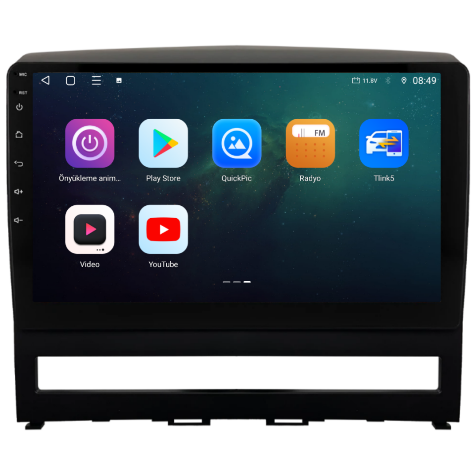 Fiat Albea Android Multimedya Sistemi 6 GB RAM / 128 GB Hafıza / 8 Çekirdek