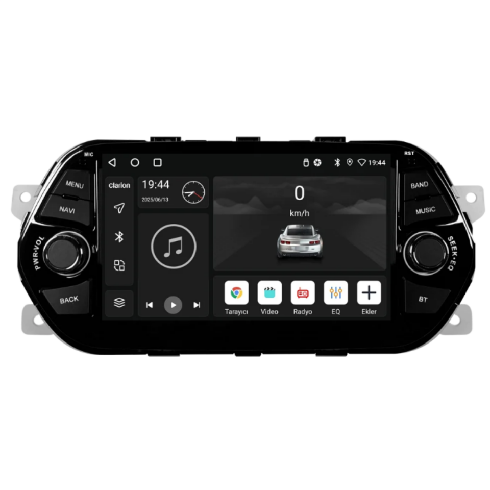 Fiat Egea Android Multimedya Sistemi Clarion  4 Gb Ram 64 Gb Hafızalı