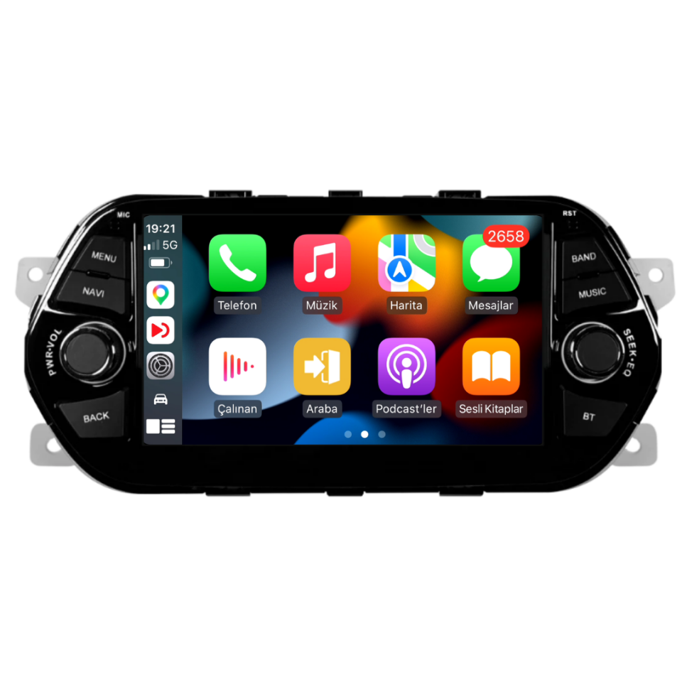 Fiat Egea Android Multimedya Sistemi Clarion  4 Gb Ram 64 Gb Hafızalı
