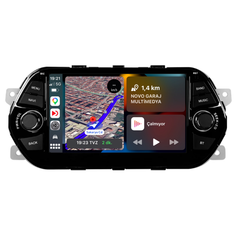Fiat Egea Android Multimedya Sistemi Clarion  4 Gb Ram 64 Gb Hafızalı
