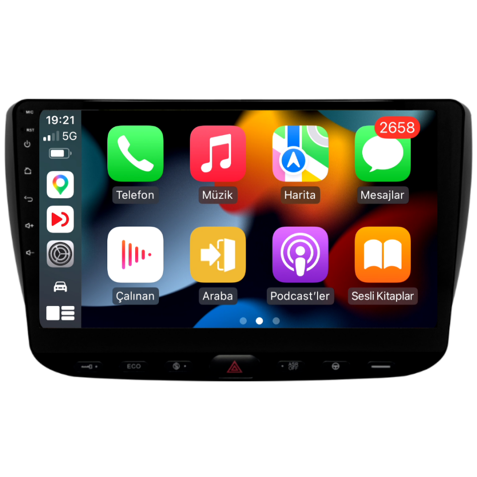 Fiat Linea Urban Android Multimedya Sistemi 6 GB RAM / 128 GB Hafıza / 8 Çekirdek