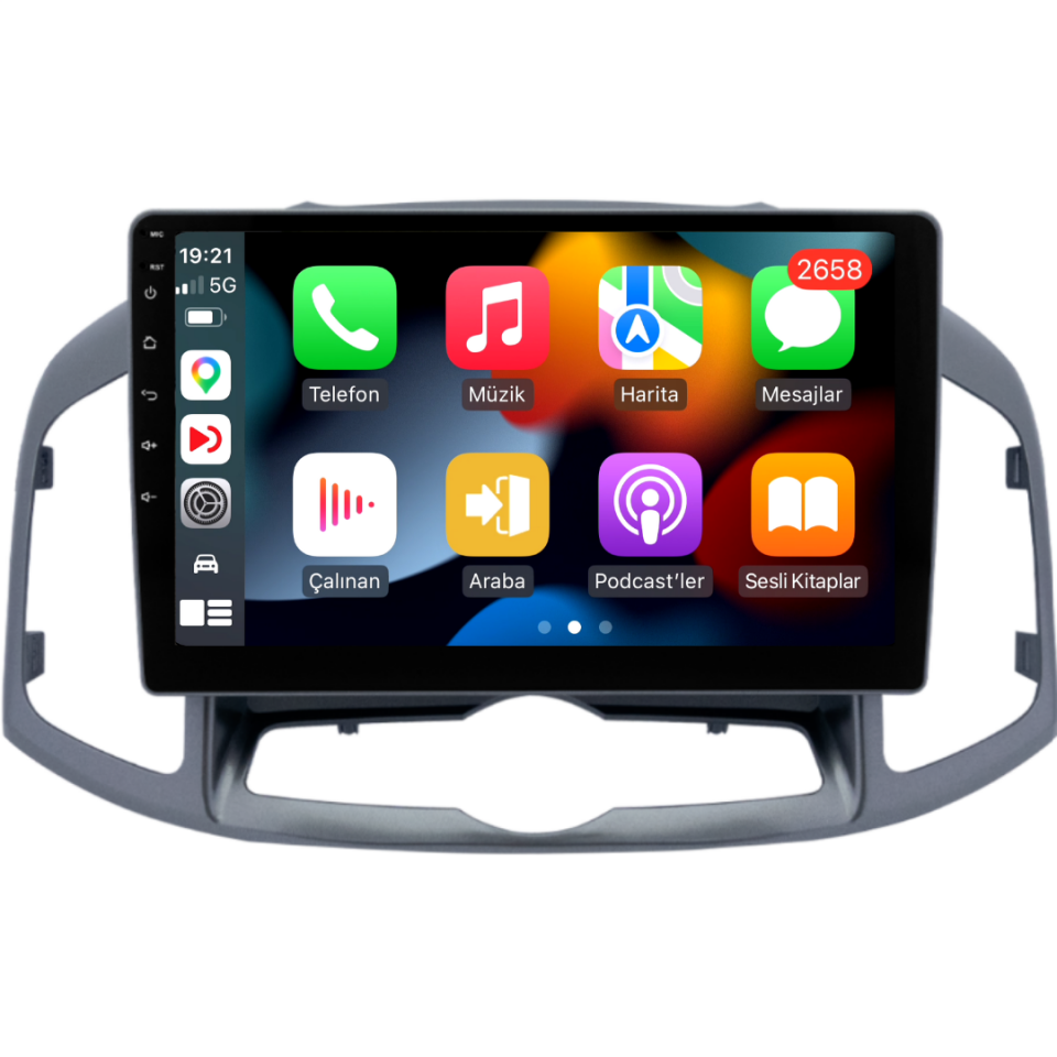Chevrolet Captiva Android Multimedya Sistemi 6 GB RAM / 128 GB Hafıza / 8 Çekirdek