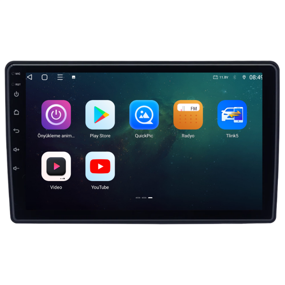 Citroen Berlingo Android Multimedya Sistemi 2009-2019 6 GB RAM / 128 GB Hafıza / 8 Çekirdek