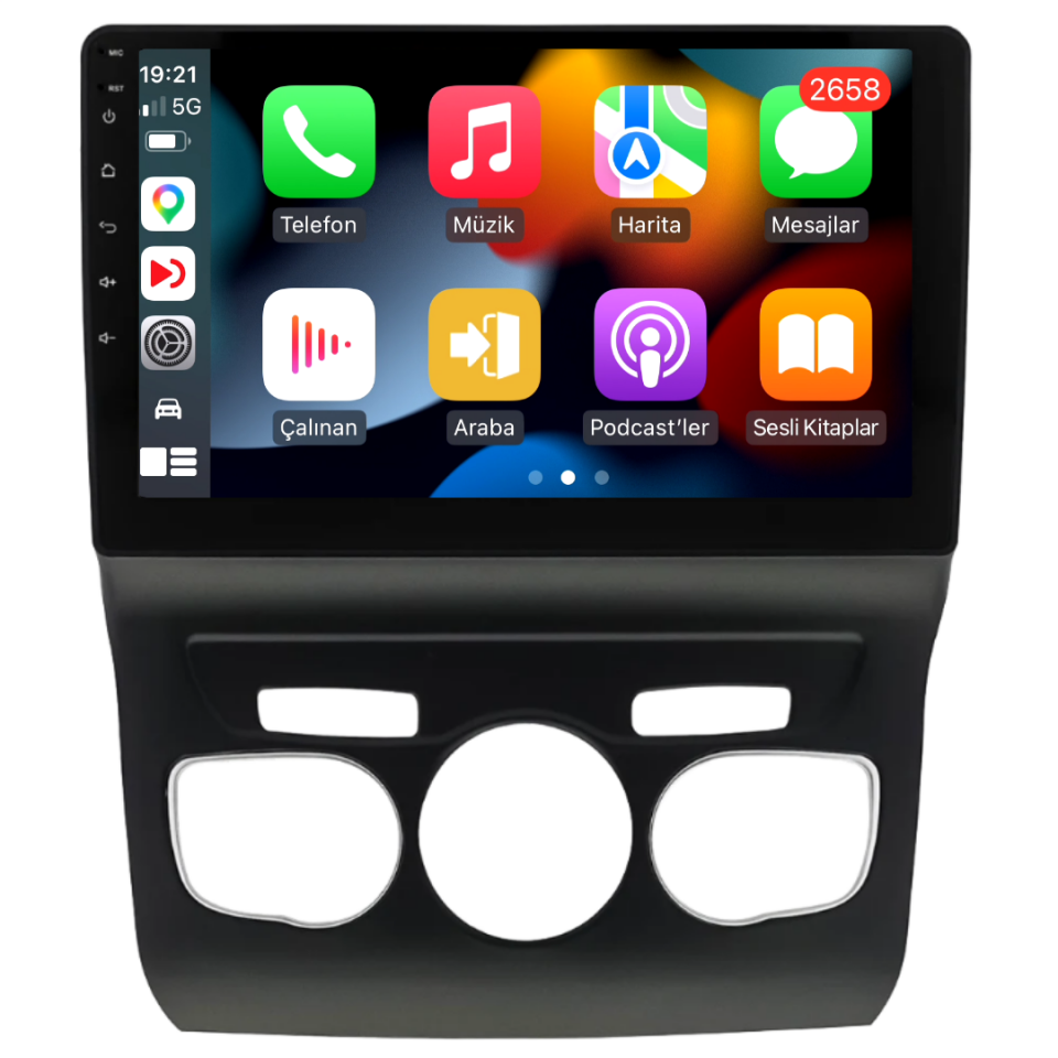 Citroen C4 Android Multimedya Sistemi 6 GB RAM / 128 GB Hafıza / 8 Çekirdek