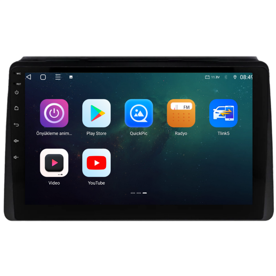 Dacia Duster Android Multimedya Sistemi 2018-2024 6 GB RAM / 128 GB Hafıza / 8 Çekirdek