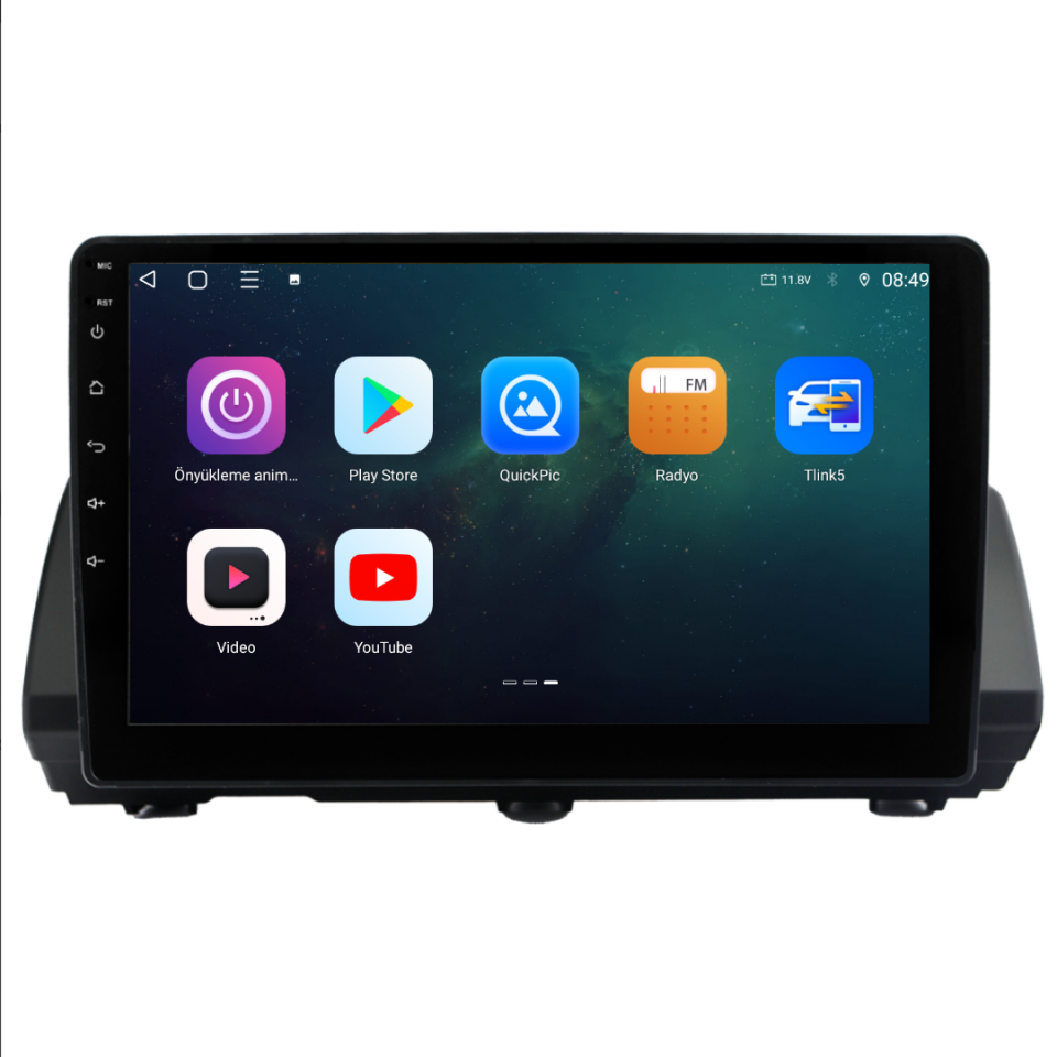 Dacia Jogger Android Multimedya Sistemi 6 GB RAM / 128 GB Hafıza / 8 Çekirdek