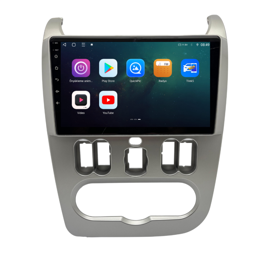 Dacia Logan Android Multimedya Sistemi 2009-2012 6 GB RAM / 128 GB Hafıza / 8 Çekirdek