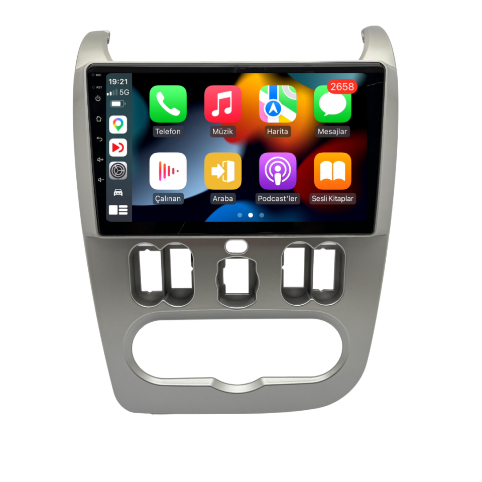 Dacia Logan Android Multimedya Sistemi 2009-2012 6 GB RAM / 128 GB Hafıza / 8 Çekirdek