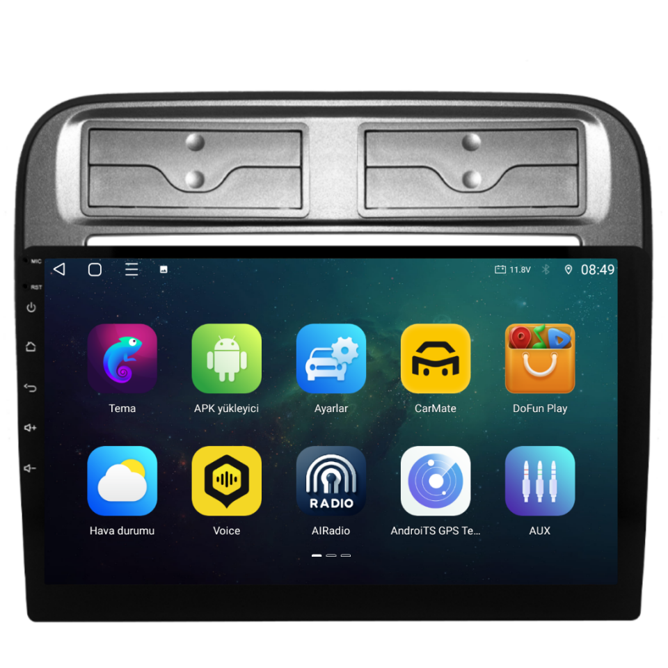 Fiat Grande Punto Android Multimedya  6 GB RAM / 128 GB Hafıza / 8 Çekirdek