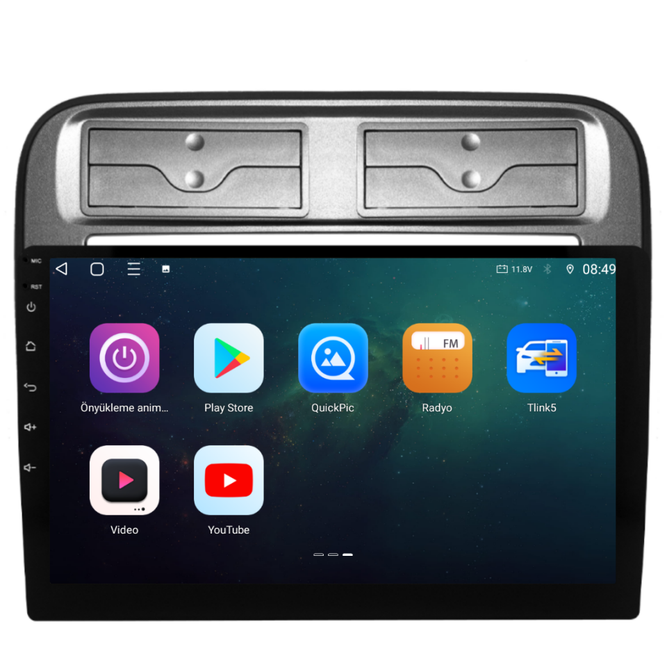 Fiat Grande Punto Android Multimedya  6 GB RAM / 128 GB Hafıza / 8 Çekirdek