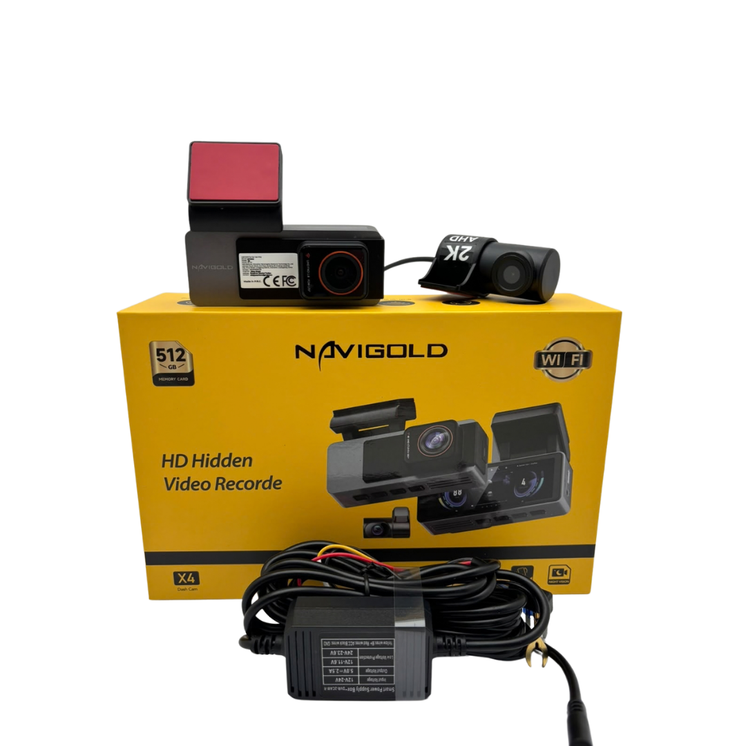 Navigold X4 2 Kameralı Araç Kayıt Kamerası