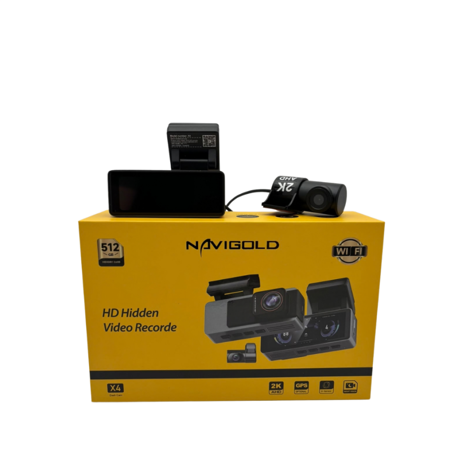 Navigold X4 2 Kameralı Araç Kayıt Kamerası