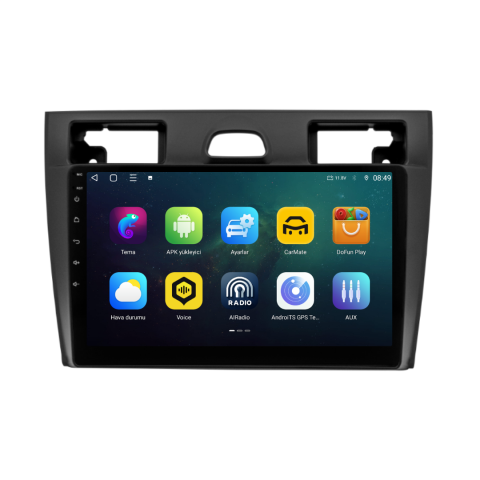 Ford Fiesta Android Multimedya Sistemi 2006-2009 6 GB RAM / 128 GB Hafıza / 8 Çekirdek