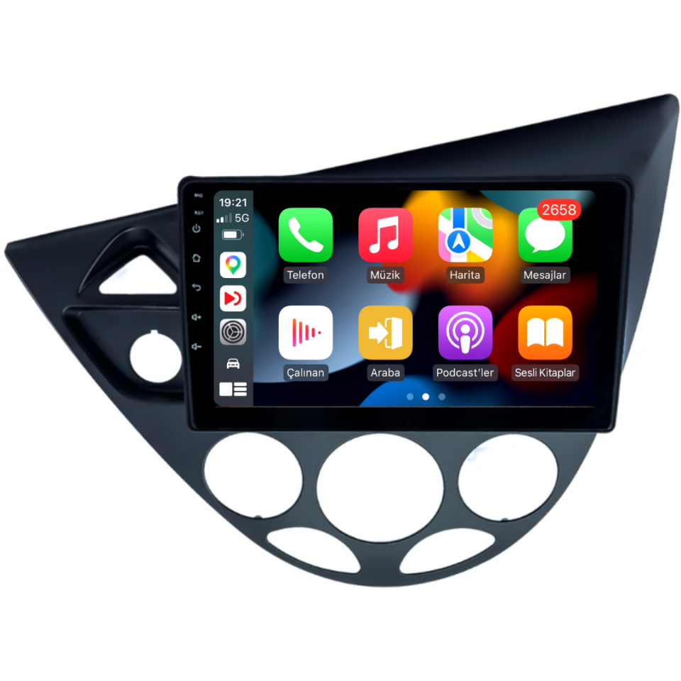 Ford Focus Android Multimedya Sistemi 1999-2004 6 GB RAM / 128 GB Hafıza / 8 Çekirdek