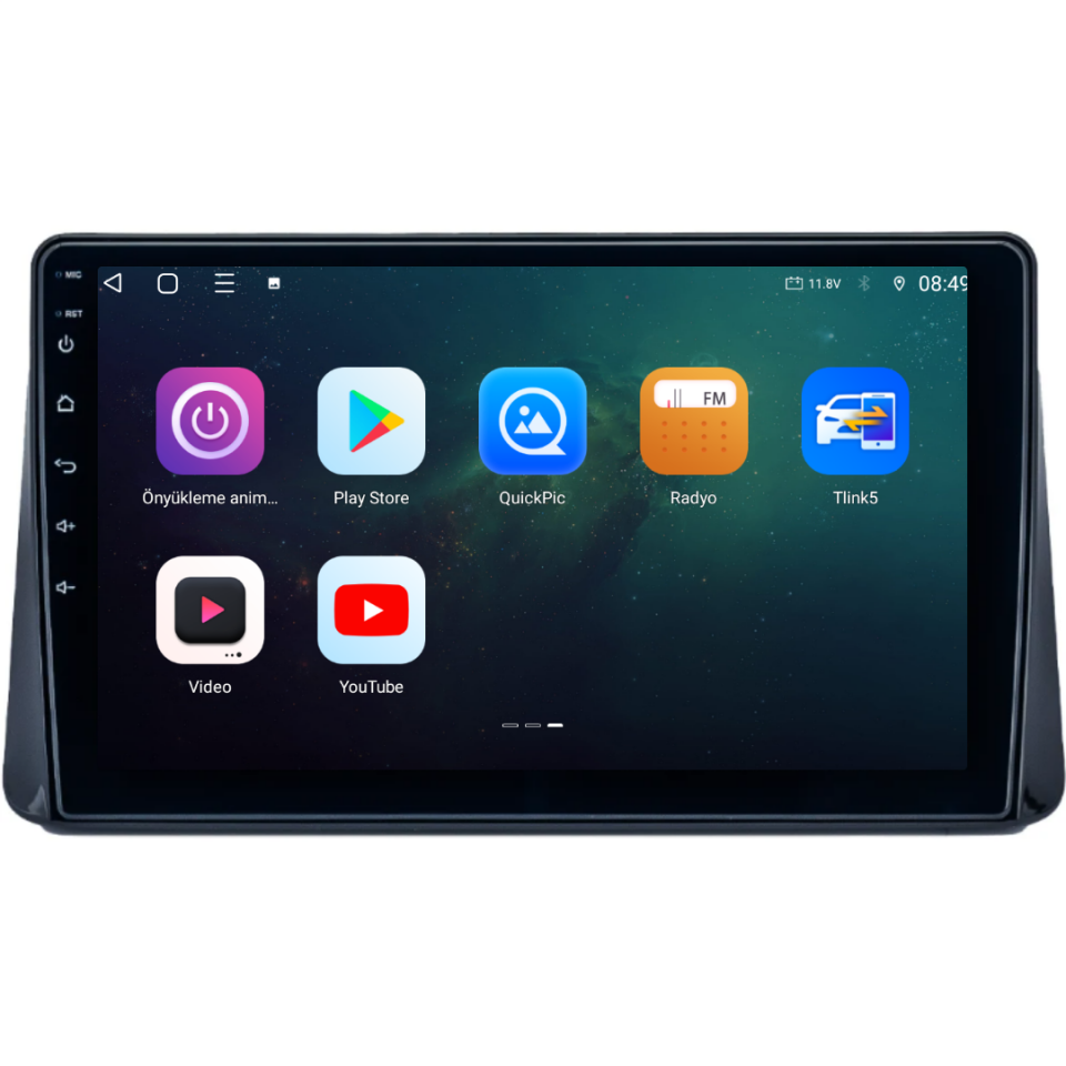 Ford Focus Android Multimedya Sistemi 2019-2024 6 GB RAM / 128 GB Hafıza / 8 Çekirdek