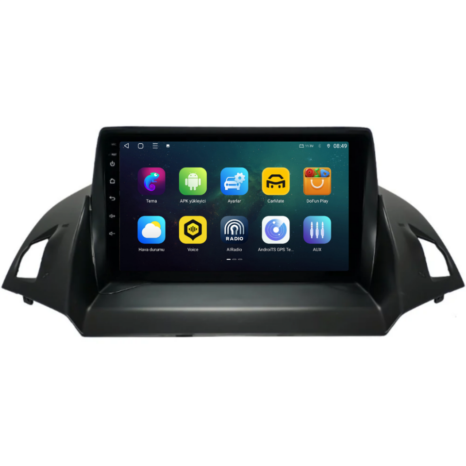 Ford Kuga Android Multimedya Sistemi 2014-2018 6 GB RAM / 128 GB Hafıza / 8 Çekirdek