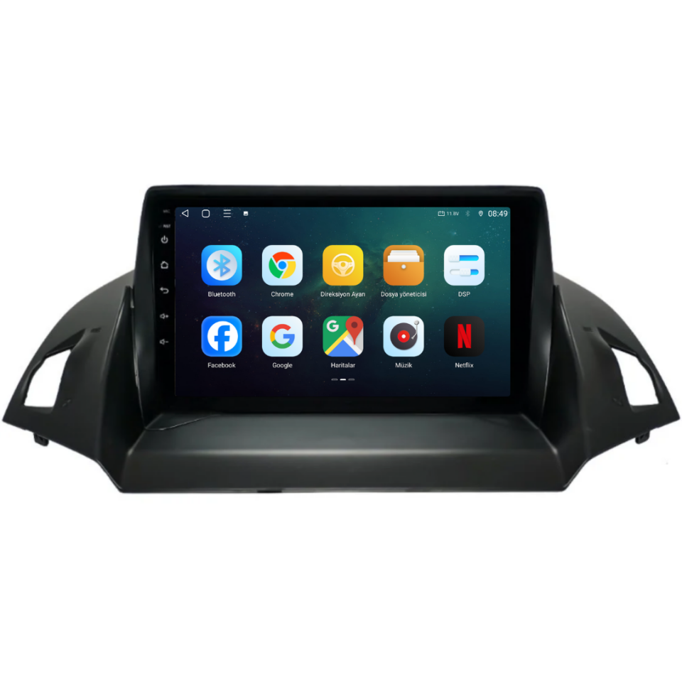 Ford Kuga Android Multimedya Sistemi 2014-2018 6 GB RAM / 128 GB Hafıza / 8 Çekirdek