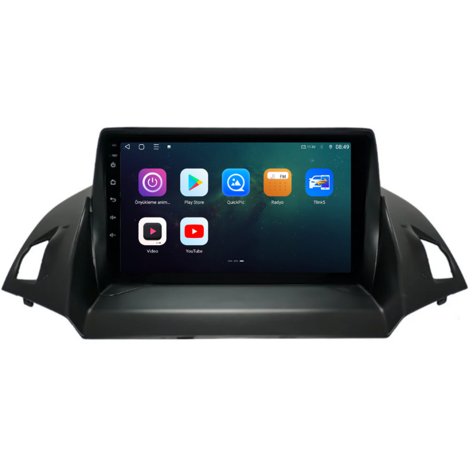 Ford Kuga Android Multimedya Sistemi 2014-2018 6 GB RAM / 128 GB Hafıza / 8 Çekirdek