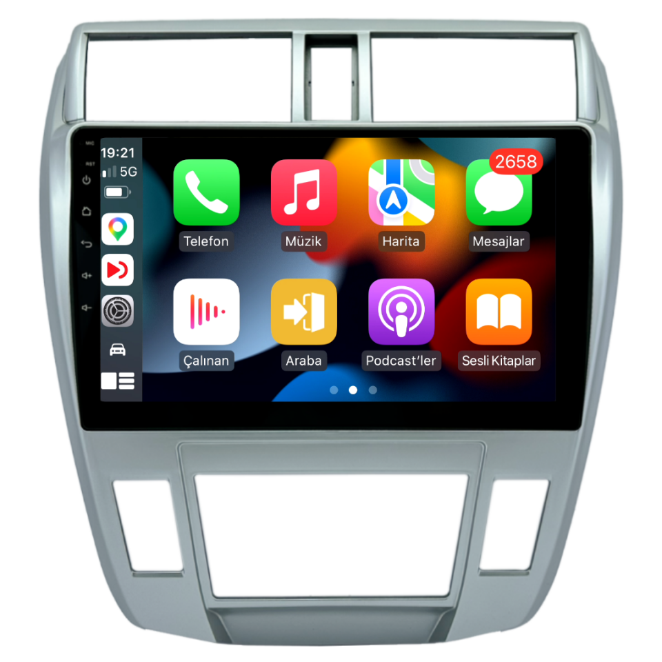 Honda City Android Multimedya Sistemi 2009-2011 6 GB RAM / 128 GB Hafıza / 8 Çekirdek