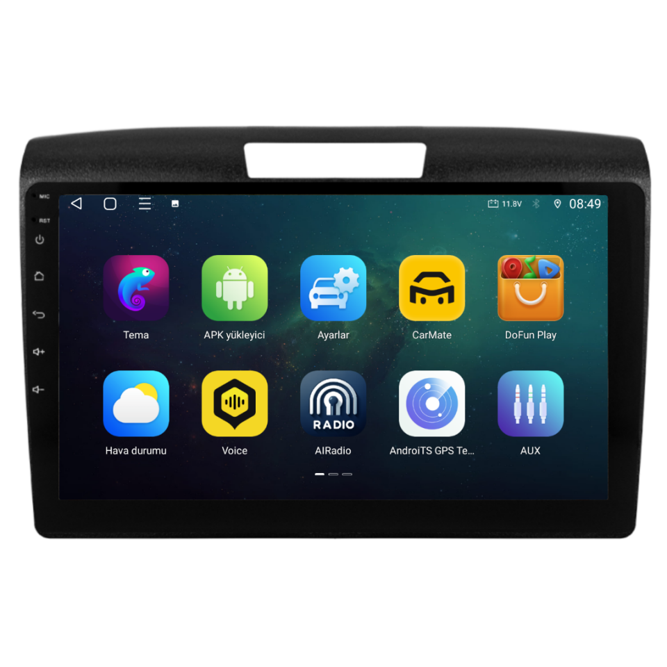 Honda CRV Android Multimedya Sistemi 2013-2016 6 GB RAM / 128 GB Hafıza / 8 Çekirdek