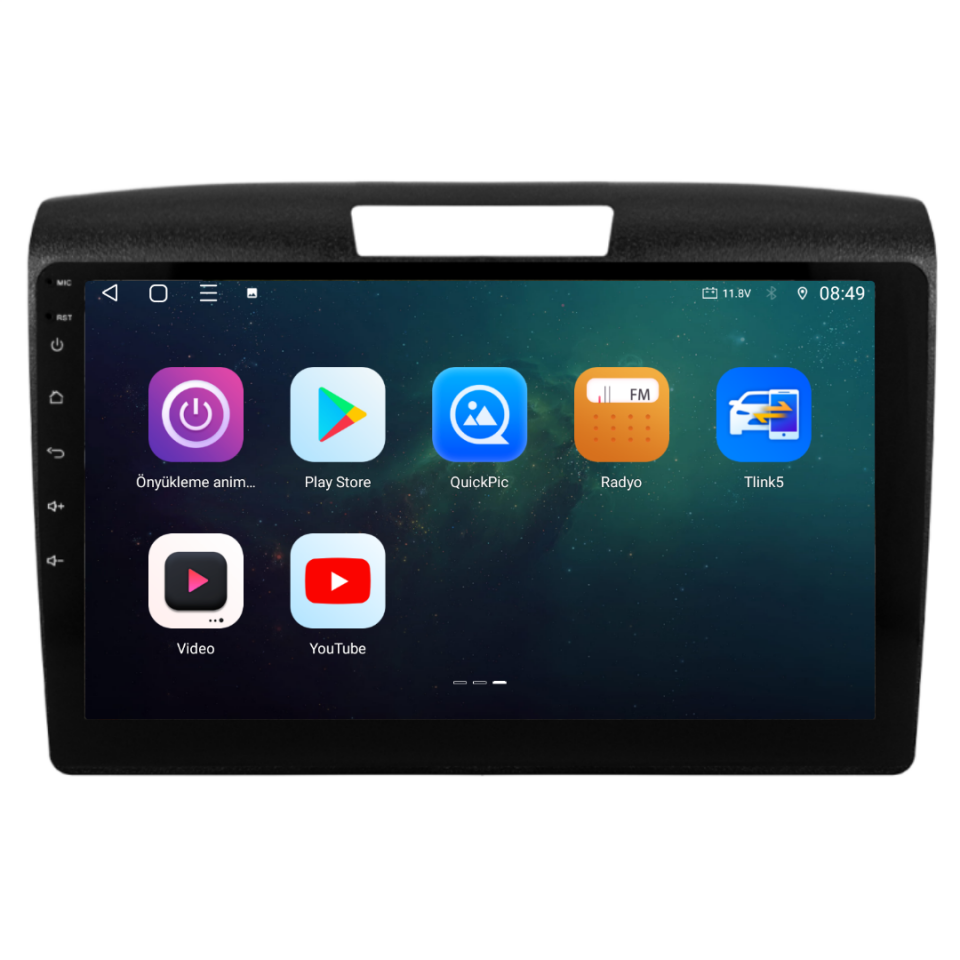 Honda CRV Android Multimedya Sistemi 2013-2016 6 GB RAM / 128 GB Hafıza / 8 Çekirdek
