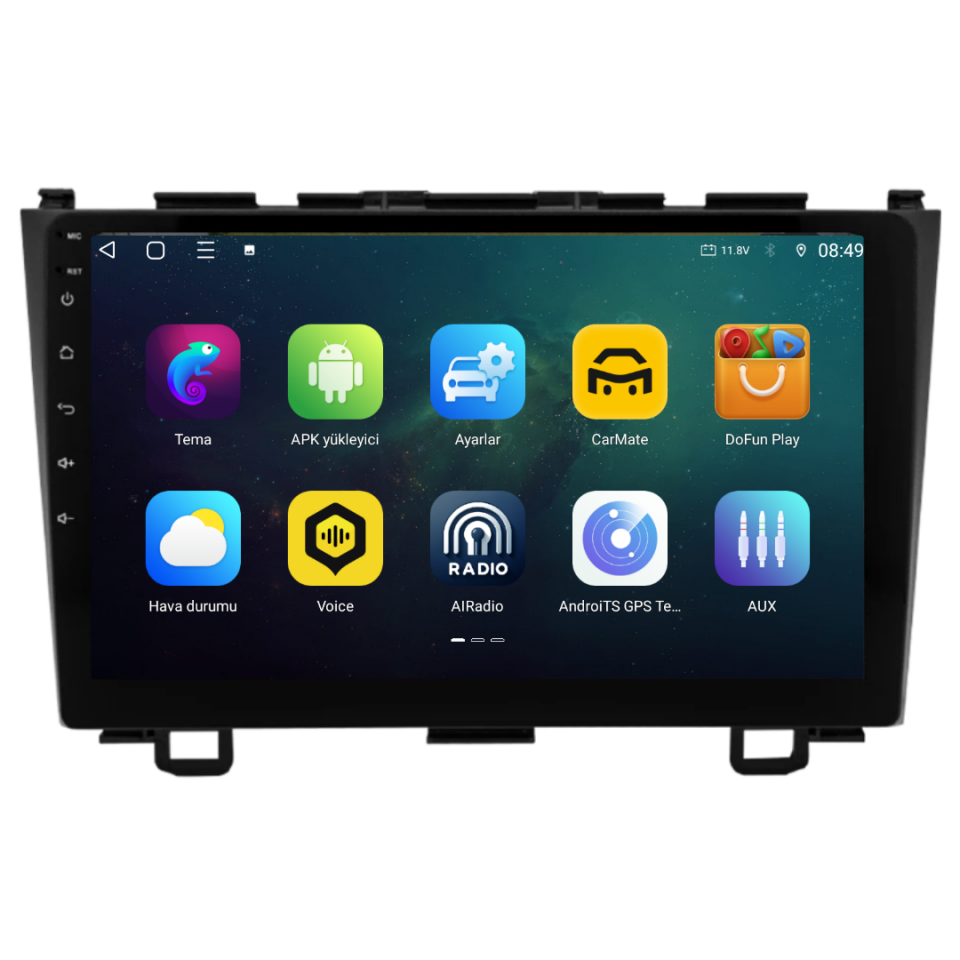 Honda CRV Android Multimedya Sistemi 2007-2012 6 GB RAM / 128 GB Hafıza / 8 Çekirdek