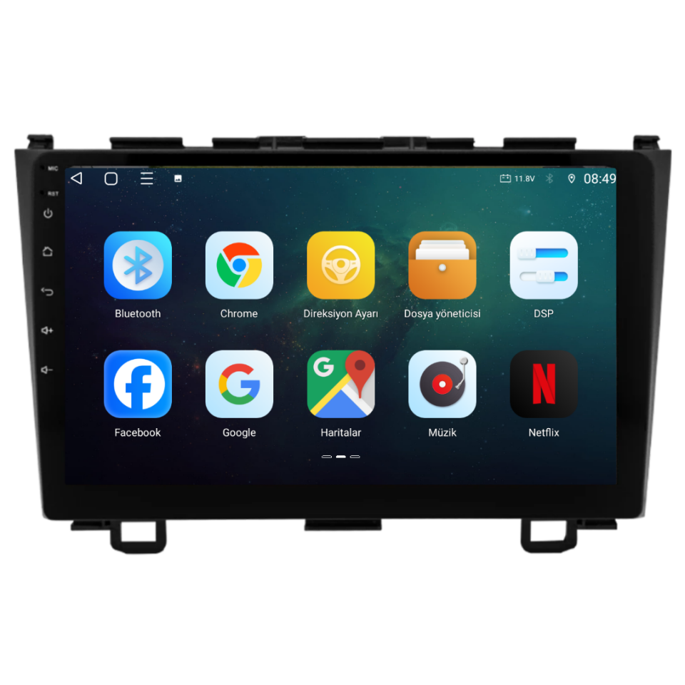 Honda CRV Android Multimedya Sistemi 2007-2012 6 GB RAM / 128 GB Hafıza / 8 Çekirdek
