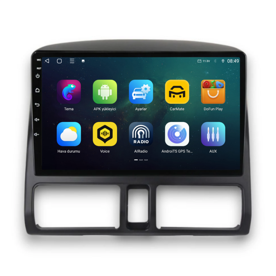 Honda CRV Android Multimedya Sistemi 2001-2016 6 GB RAM / 128 GB Hafıza / 8 Çekirdek
