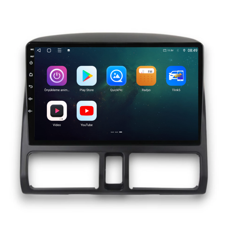 Honda CRV Android Multimedya Sistemi 2001-2016 6 GB RAM / 128 GB Hafıza / 8 Çekirdek