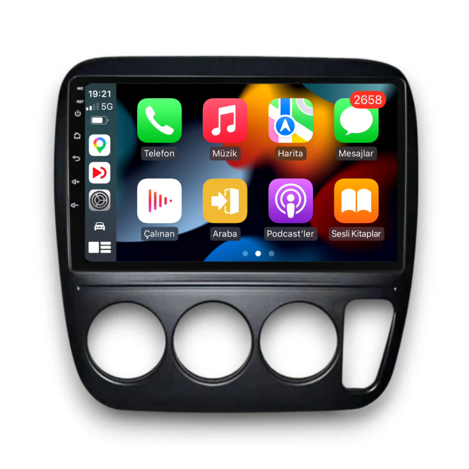 Honda CRV Android Multimedya Sistemi 1998-2001 6 GB RAM / 128 GB Hafıza / 8 Çekirdek