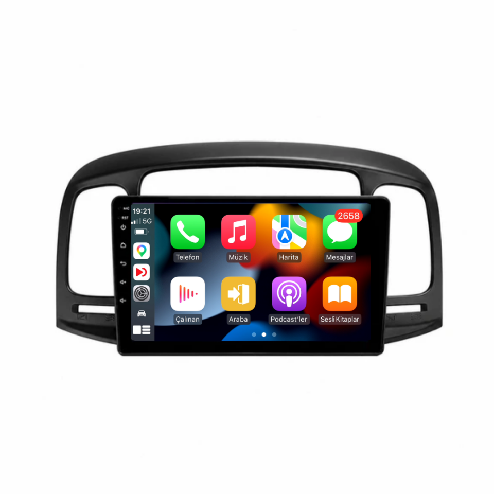 Hyundai Accent Era Android Multimedya Sistemi 2006-2012 6 GB RAM / 128 GB Hafıza / 8 Çekirdek